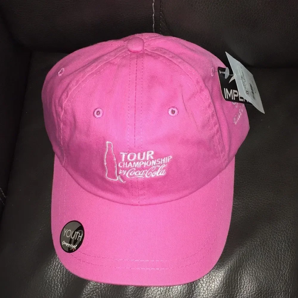New Girls $25 Pink Youth Tour Championship East Lake golf cap kids new with tag